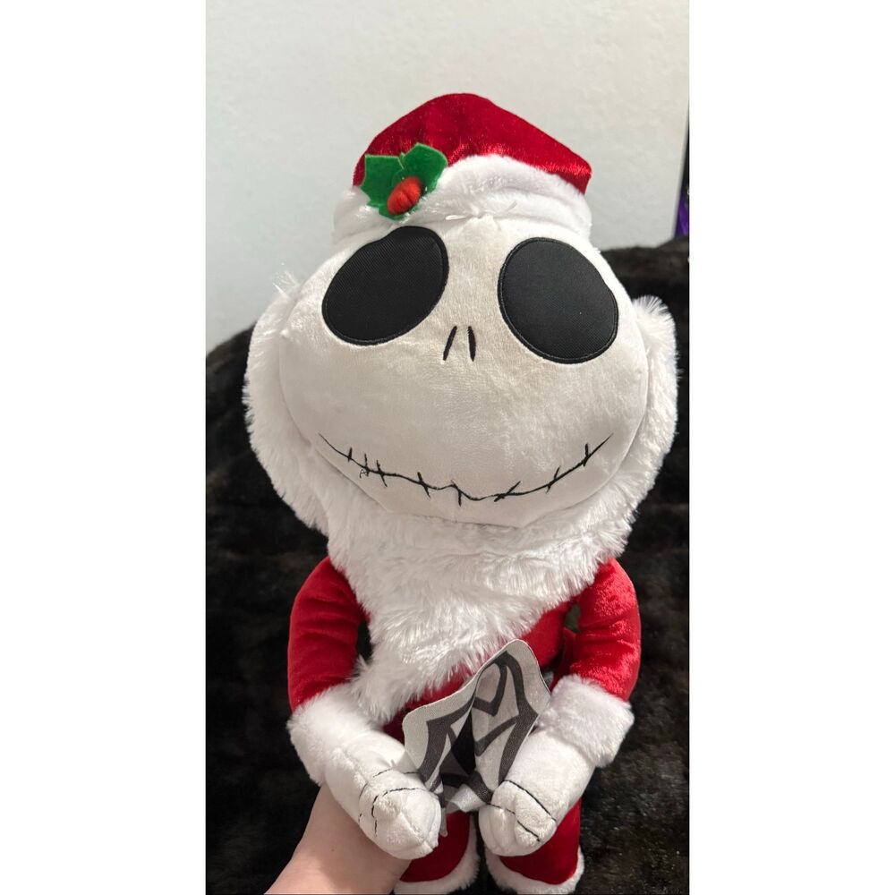20” Jack Skellington Santa Nightmare Before Christmas Holiday Greeter Gemmy